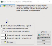 Split and Tile Image Splitter screenshot 1