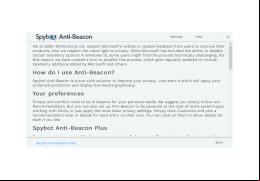 Spybot Anti-Beacon - help
