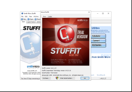 StuffIt Deluxe - about-application
