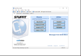 StuffIt Deluxe - main-screen