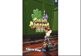 Subway Surfer - tap-to-play