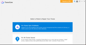 Tenorshare Tunescare screenshot 1