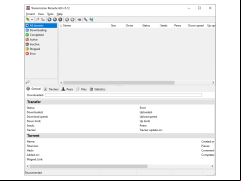 Transmission Remote GUI - main-screen