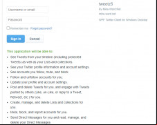 Tweetz Desktop screenshot 2