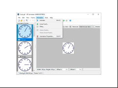 Ulead GIF Animator - animation-settings