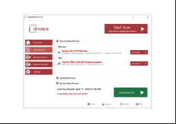 UpdateStar Drivers - scan-results