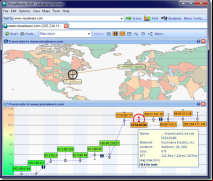 VisualRoute 2010 screenshot 1