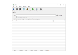 Web Dumper - main-screen