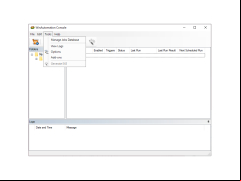 WinAutomation - tools-menu